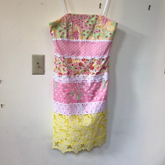 Lilly Pulitzer Dresses & Skirts - Lilly Pulitzer White Label Strapless Dress